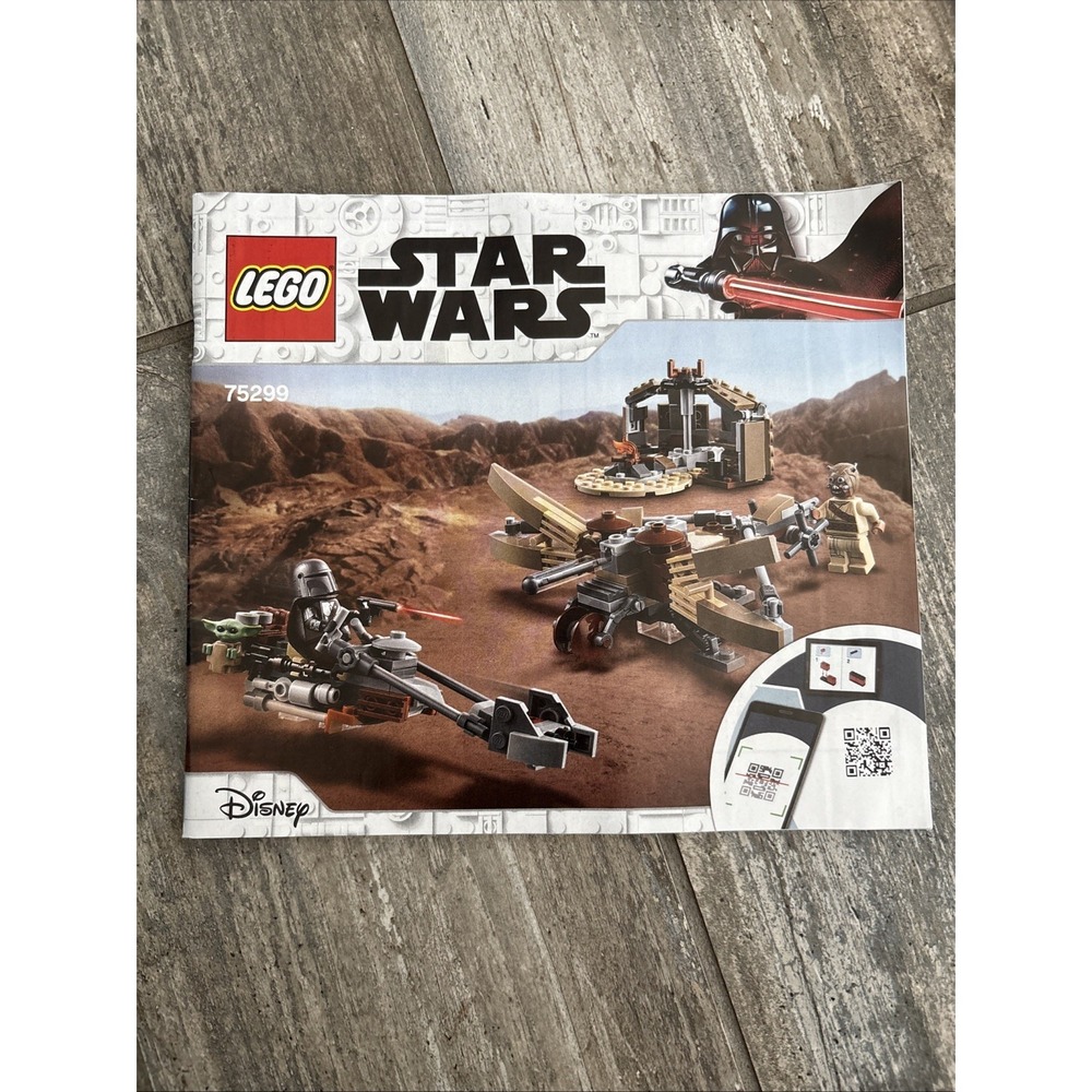LEGO Star Wars 75299 Trouble on Tatooine Instruction Manual Only